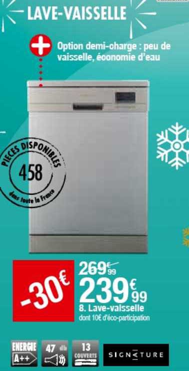 lave-vaisselle signature