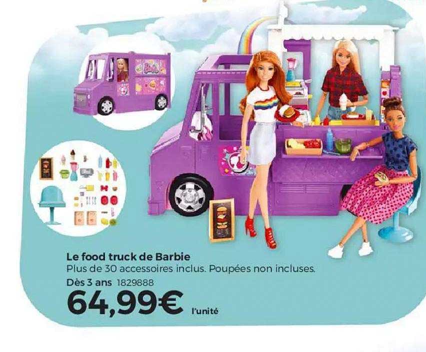 Le Food Truck De Barbie