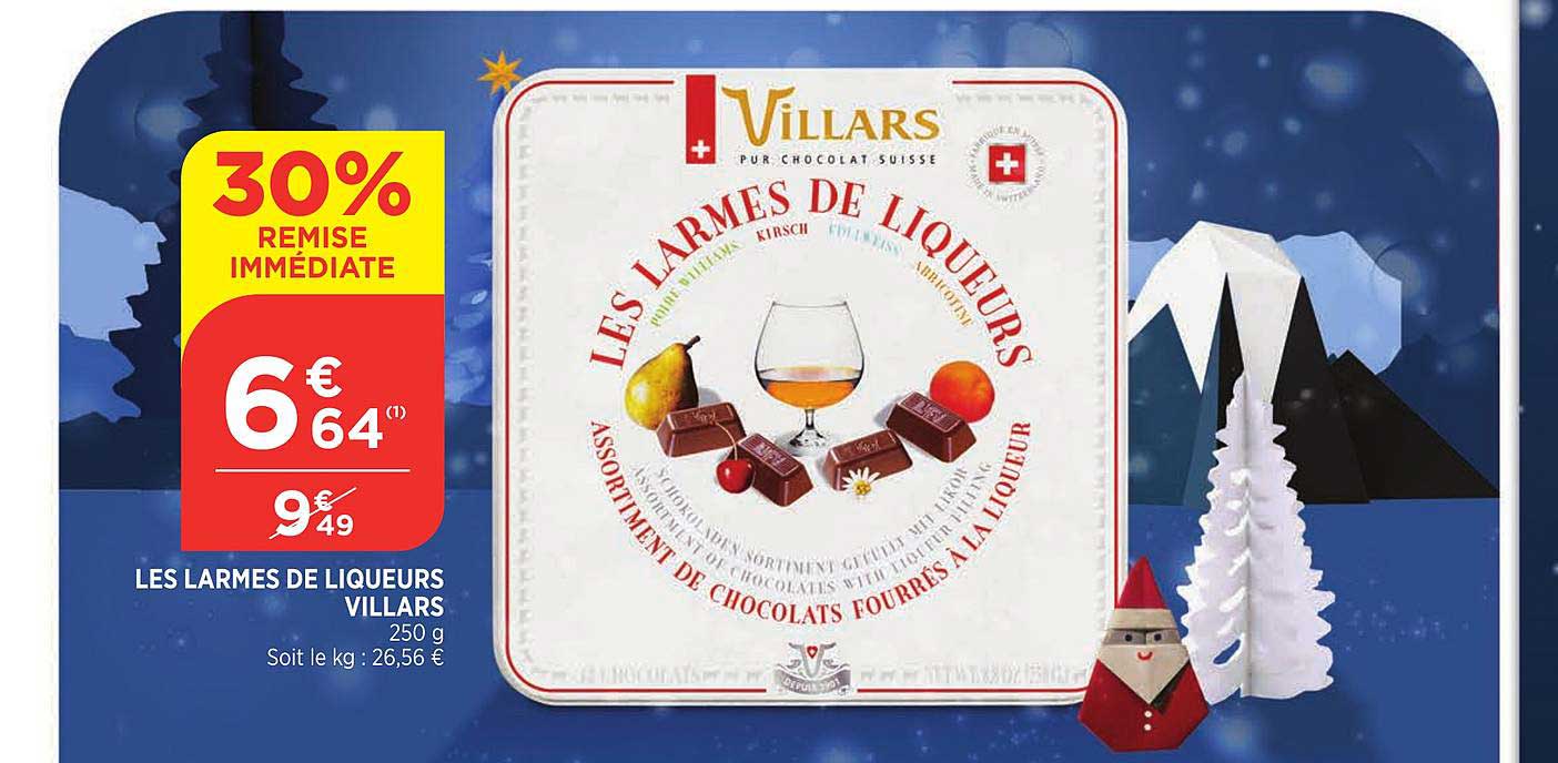 les larmes de liqueurs villars