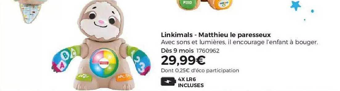 linkimals matthieu le paresseux