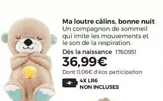 ma loutre câlins, bonne nuit