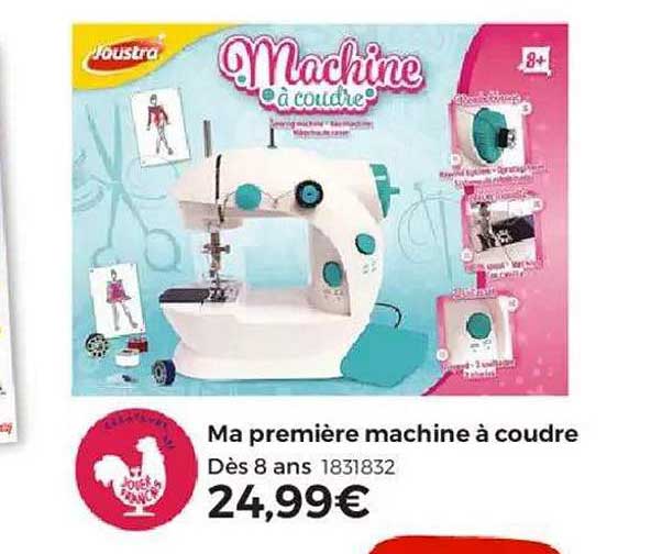 ma première machine à coudre