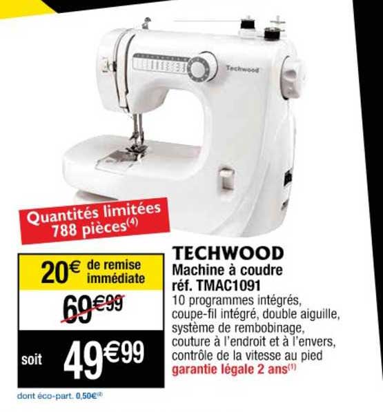 Machine à Coudre Techwood