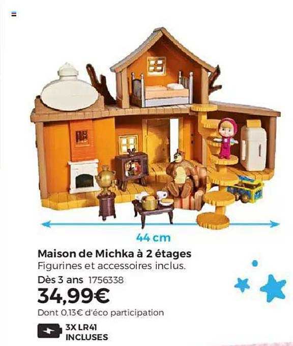 maison de michka à 2 étages