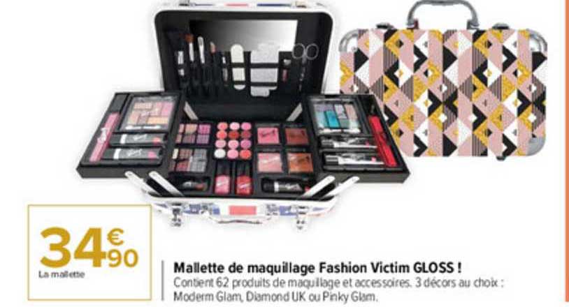 Mallette De Maquillage Fashion Victim Gloss!