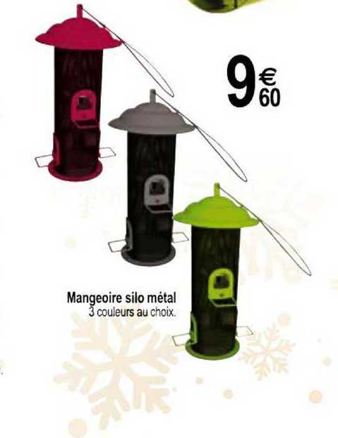 mangeoire silo métal