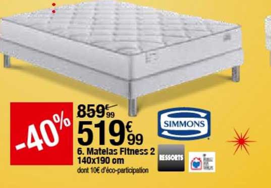 matelas fitness 2 140x190 cm