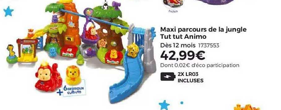 maxi parcours de la jungle tut tut animo