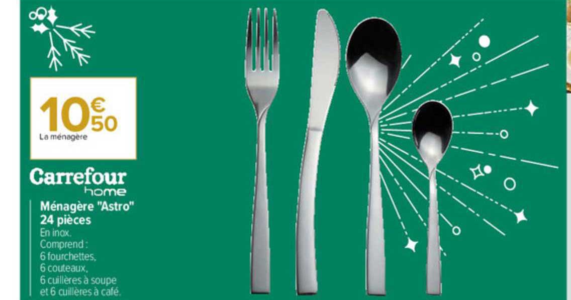 Ménagère "astro" 24 Pièces