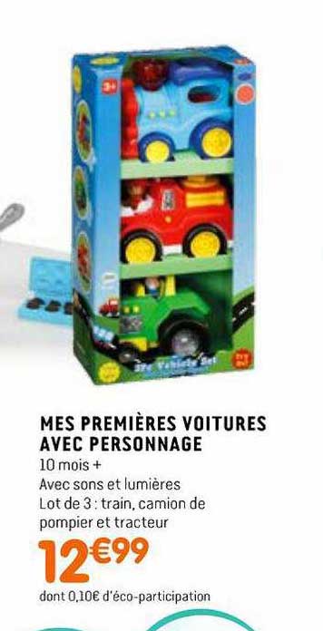 mes premières voitures avec personnage