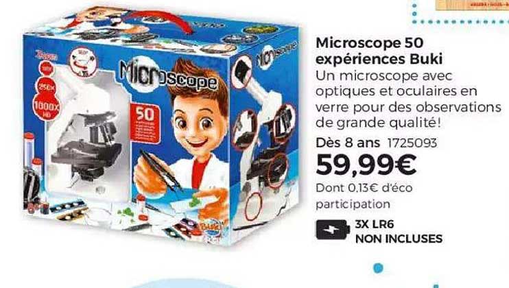 microscope 50 expériences buki