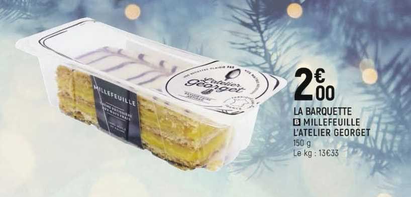 millefeuille l'atelier georget