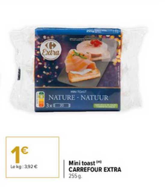 Mini Toast Carrefour Extra