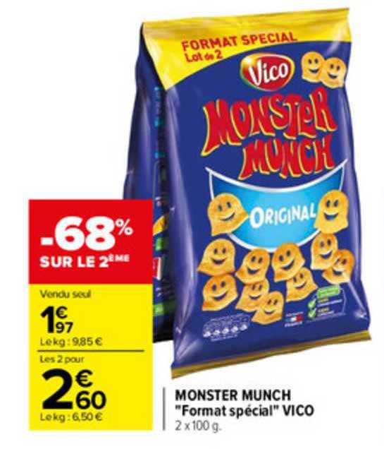 monster munch "format spécial" vico