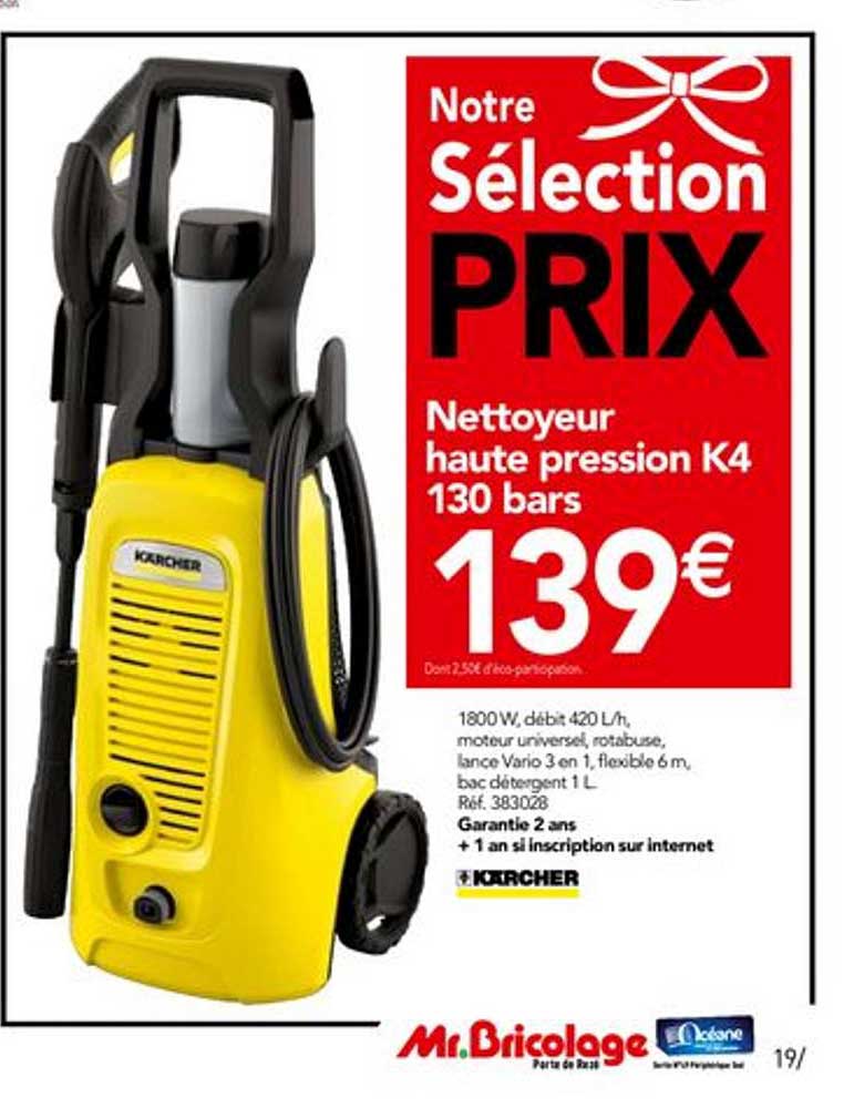 nettoyeur haute pression k4 130 bars kärcher