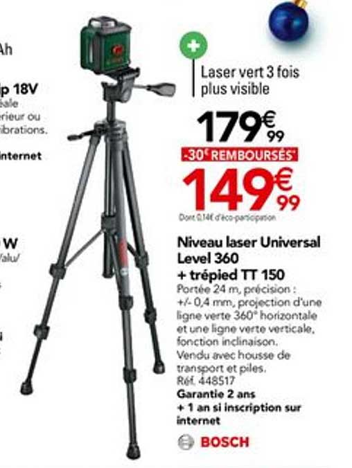 niveau laser universal level 360 + trépied tt 150