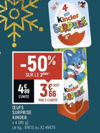 œufs Surprise Kinder