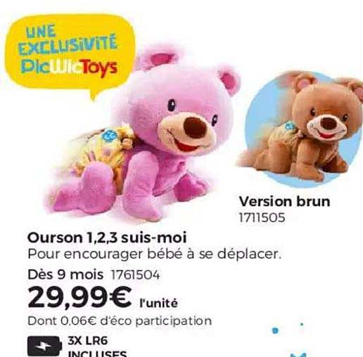 ourson 1 2 3 suis moi