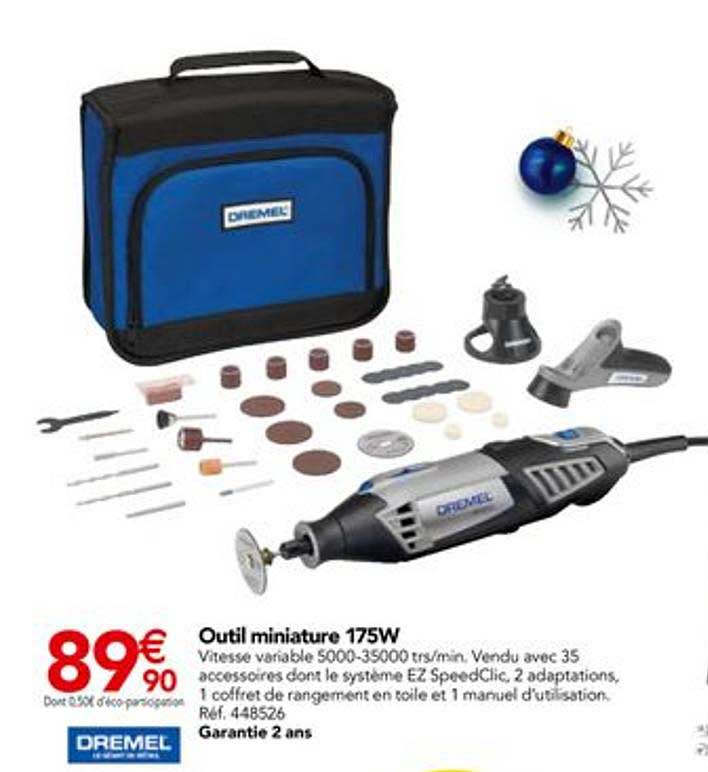 outil miniature 175 w dremel