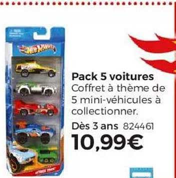 Pack 5 Voitures