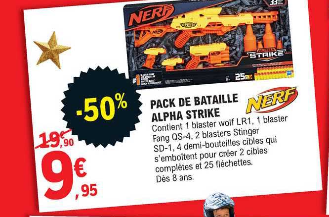 pack de bataille alpha strike nerf