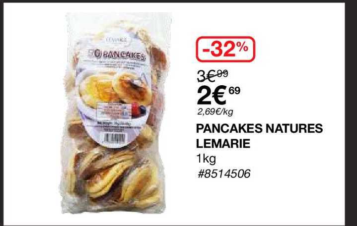 pancakes natures lemarie