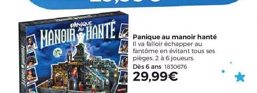 panique au manoir hanté