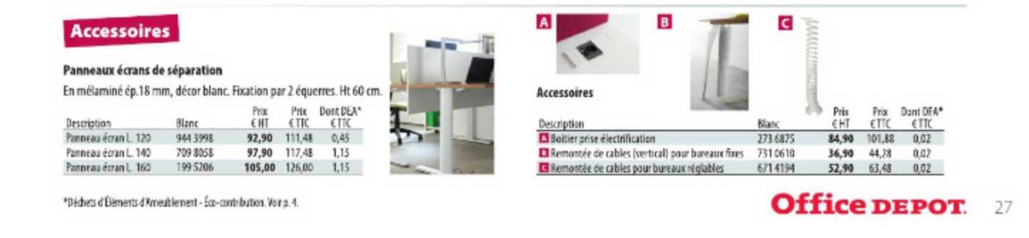 panneaux écrans de séparation