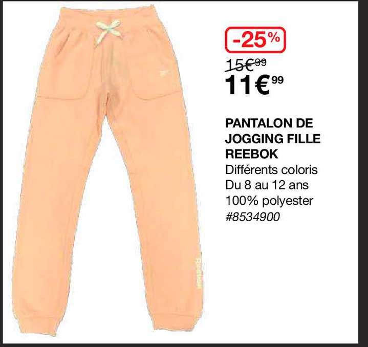 Pantalon De Jogging Fille Reebok