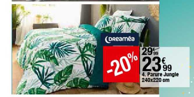 parure jungle 240x220 cm dreaméa