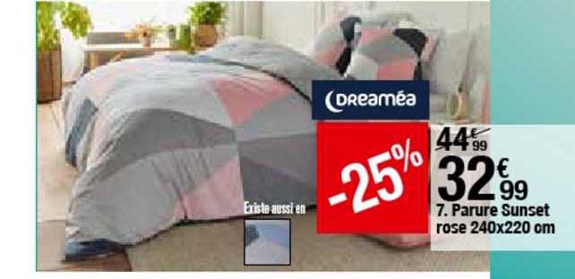 Parure Sunset Rose 240x220 Cm Dreaméa