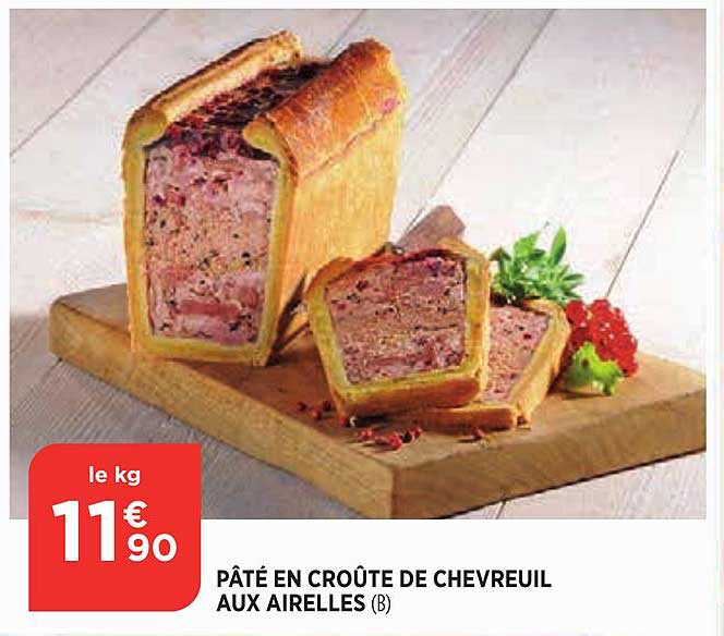 Pâté En Croûte De Chevreuil Aux Airelles
