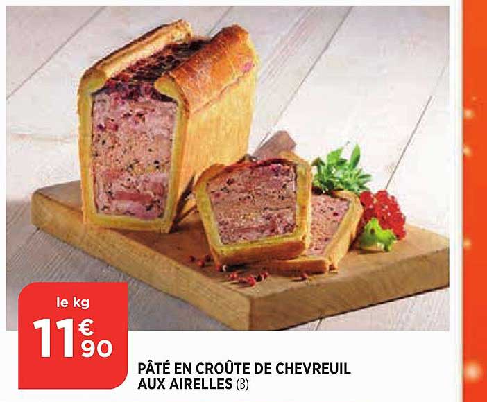 Pâté En Croûte De Chevreuil Aux Airelles