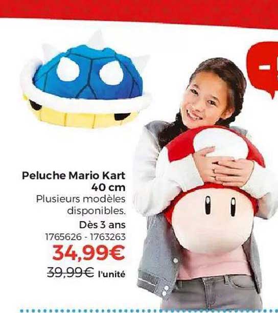 peluche mario kart 40 cm