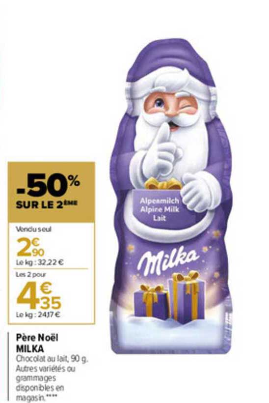 père noël milka