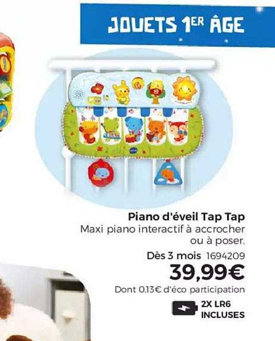 piano d'éveil tap tap