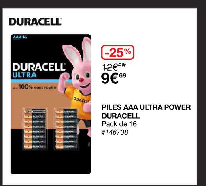 Piles Aaa Ultra Power Duracell