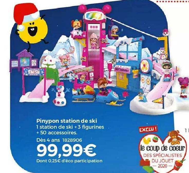 pinypon station de ski