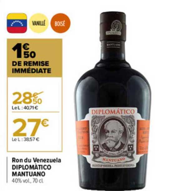 ron du venezuela diplomàtico mantuano