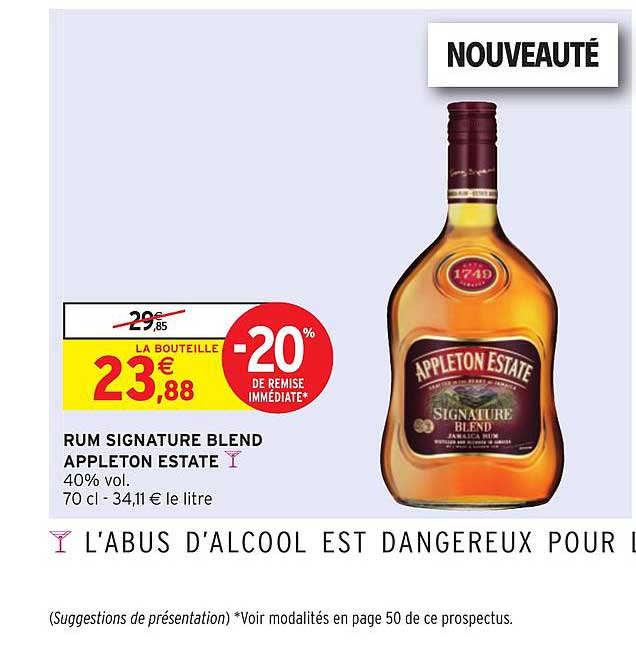 rum signature blend appleton estate