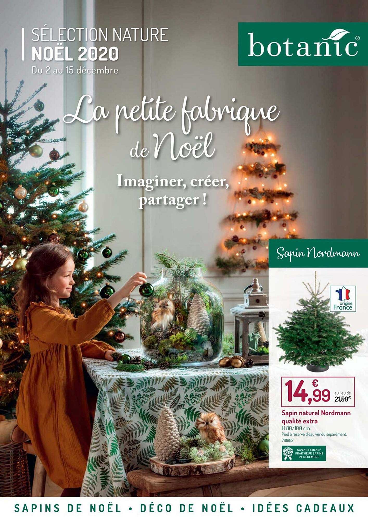 Sapin Naturel Nordmann Qualité Extra