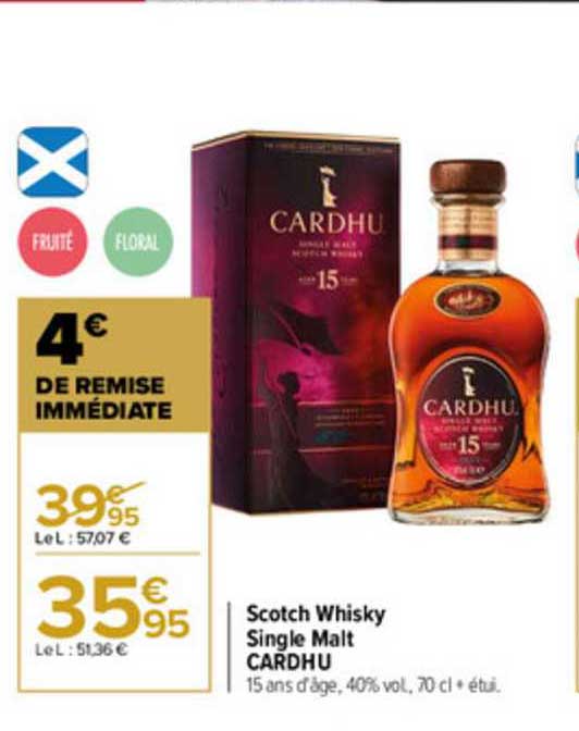 scotch whisky single malt cadhu