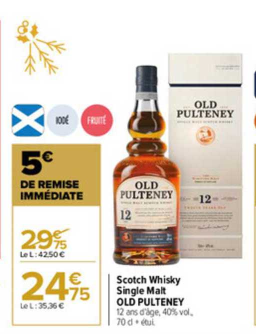 scotch whisky single malt old pulteney