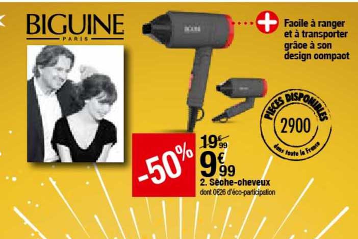 sèche-cheveux biguine paris