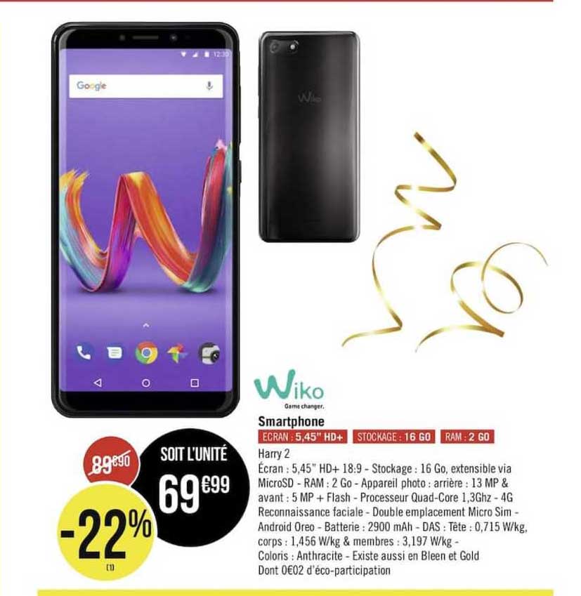 smartphone harry 2 wiko