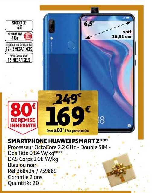 smartphone huawei psmart z