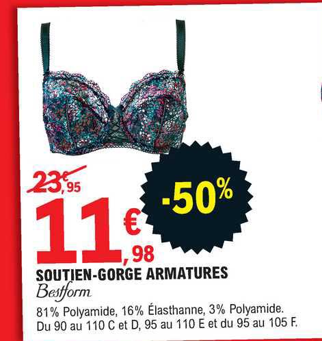 soutien-gorge armatures bestform
