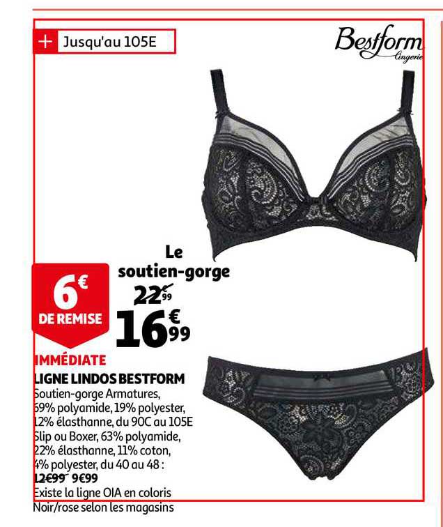 soutien-gorge ligne lindos bestform