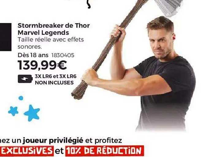stormbreaker de thor marvel legends