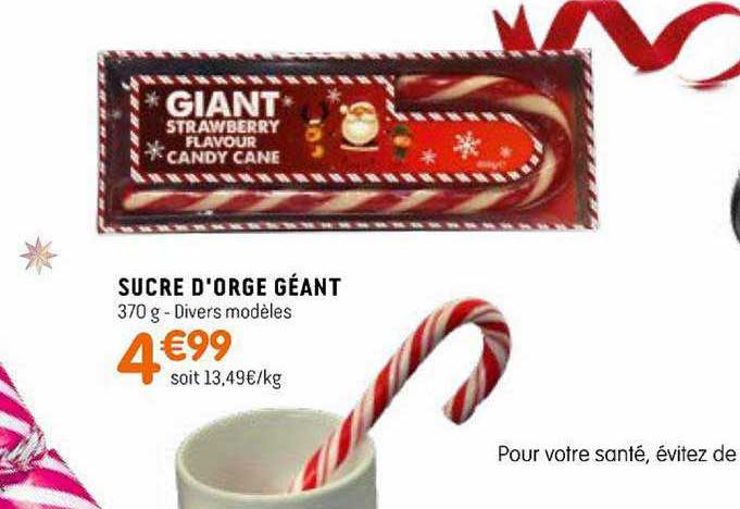 sucre d'orge géant